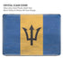 Barbados Flag Distressed MacBook Cases